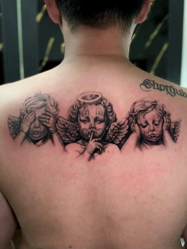 ผลงานสักลาย #1