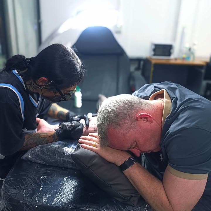 ผลงานสักลาย #6